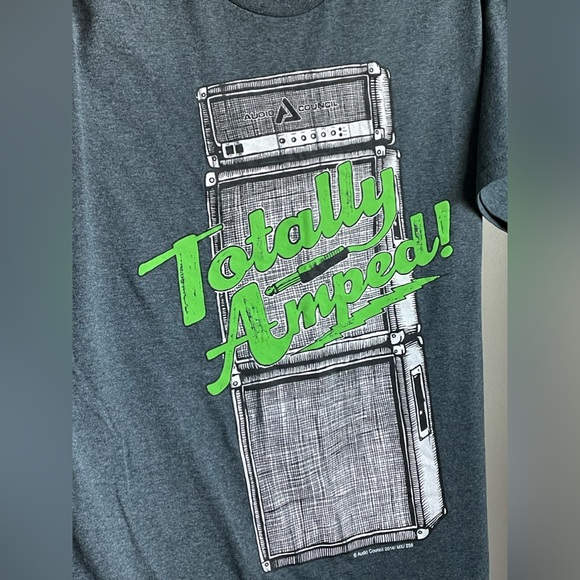 Vtg Totally Amped Tshirt Medium - Picture 3 of 4